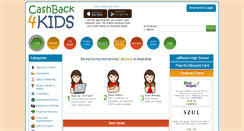 Desktop Screenshot of cashback4kids.com
